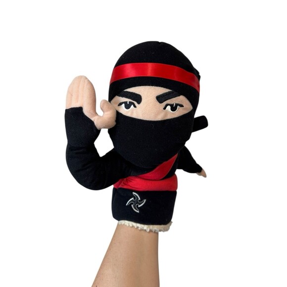 Daphne Ninja Golf Club Head Cover Plush Lined Hand Puppet Large Driver RARE HTF - Picture 1 of 13